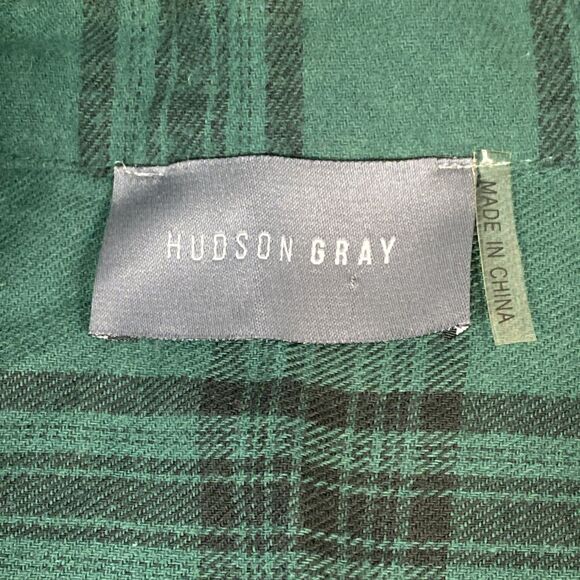 Hudson Gray Custom Made Mens M/M Softest Flannel Long Sleeve Shirt - Picture 3 of 13